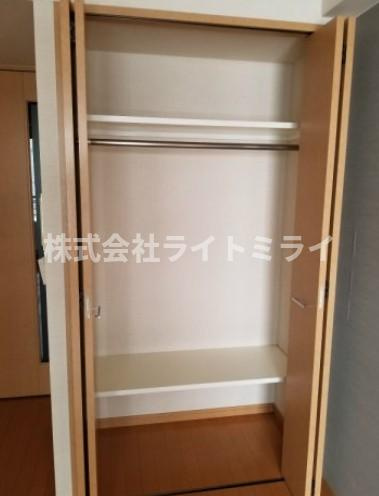 千代田区九段南２丁目の賃貸マンションの収納