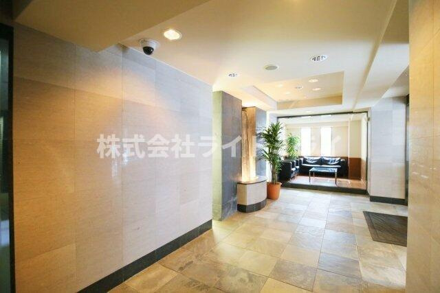 千代田区九段南２丁目の賃貸マンションのロビー| 