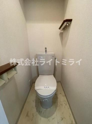 文京区小石川２丁目の賃貸マンションのトイレ