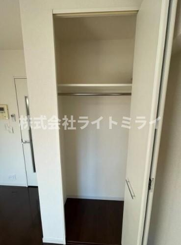 文京区小石川２丁目の賃貸マンションの収納