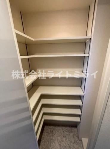 文京区小石川２丁目の賃貸マンションの収納