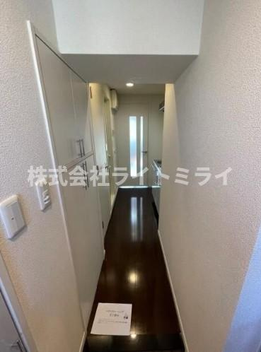文京区小石川２丁目の賃貸マンションの玄関