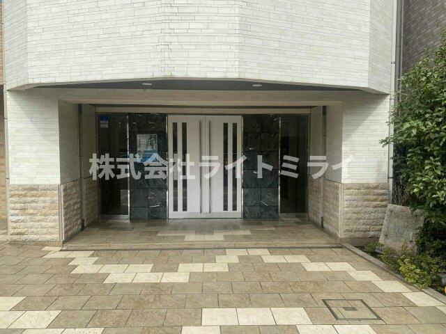 文京区小石川２丁目の賃貸マンションのエントランス| 