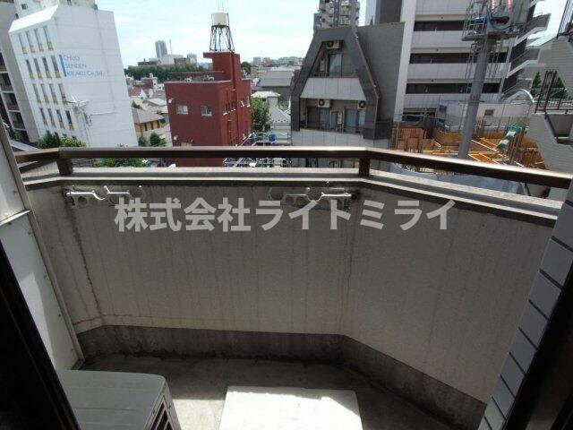 パールマンション白山のバルコニー| 