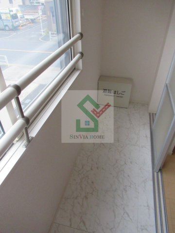 D-room元町のバルコニー