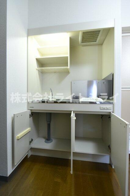 千代田区外神田６丁目の賃貸マンションのキッチン| 