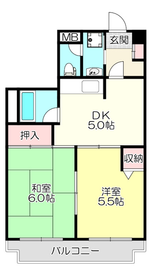 【間取り】 | 静和ハイツ