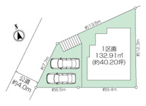～建築条件付売地～〈全3区画〉横須賀市小矢部　1区画の画像