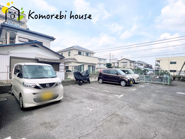 上尾サンハイツの駐車場|駐車場があります