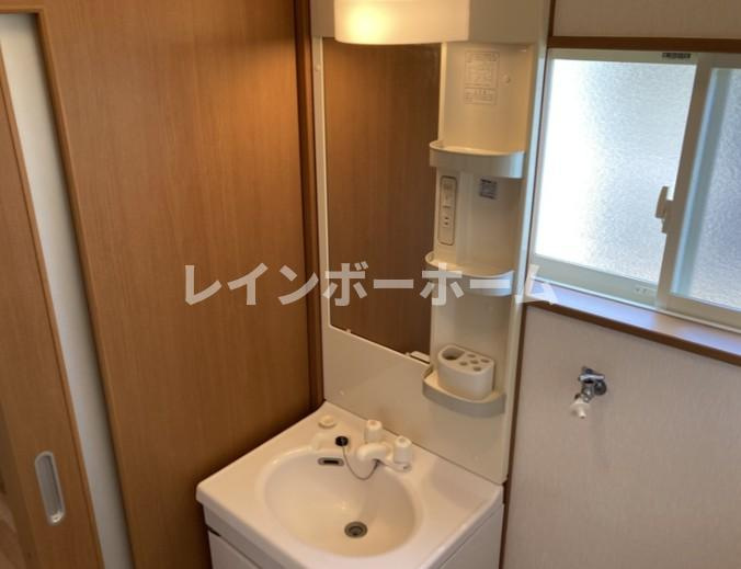 ドミールの独立洗面台