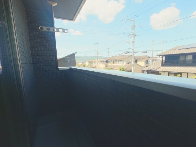 ◇高松市成合町オール電化住宅⑥◇初期費用が抑えられるオール電化住宅です(^^♪のバルコニー|バルコニー完成予想図
天候の影響を受けにくい屋根付きバルコニーです！
風や雨などでも洗濯物を干すことが可能です(*^^*)
