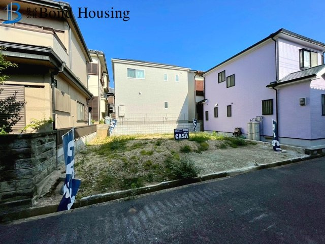 西江井ヶ島駅徒歩8分　大久保町西島　新築限定1棟の前面道路含む現地写真