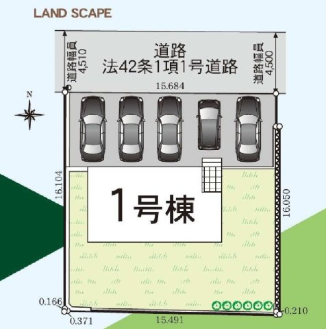 【横浜市栄区庄戸3丁目27-9新築戸建て】★仲介手数料無料★（庄戸小学校・上郷中学校）の区画図