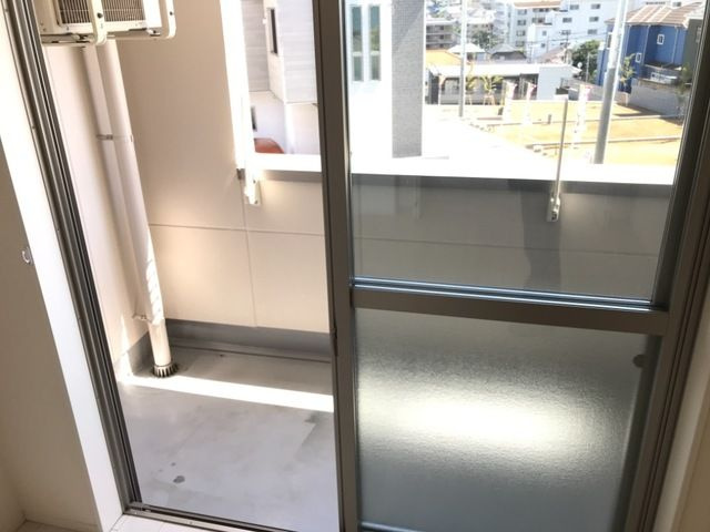 カレント　ヒルズのバルコニー