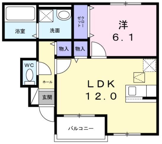 グレイスヴィラの間取り