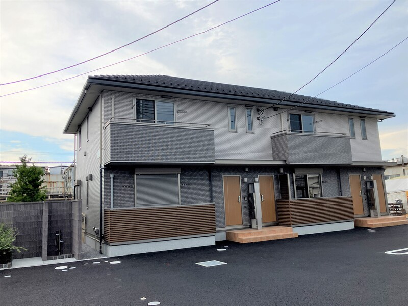 セレストブルーA棟の外観
