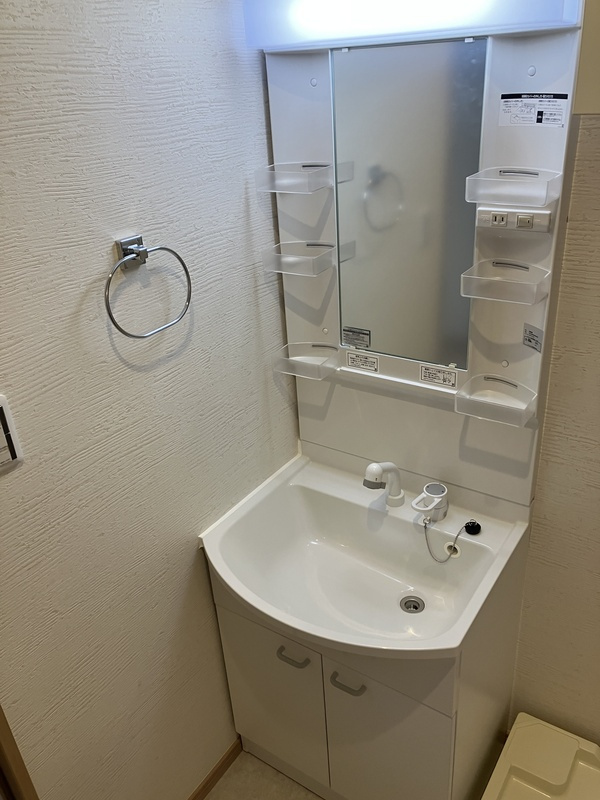 セレストブルーA棟の独立洗面台