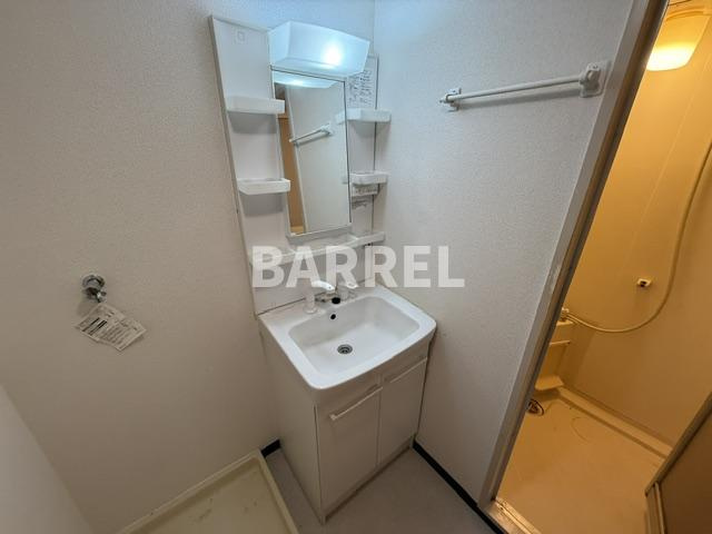 ヴィラひばりヶ丘の独立洗面台