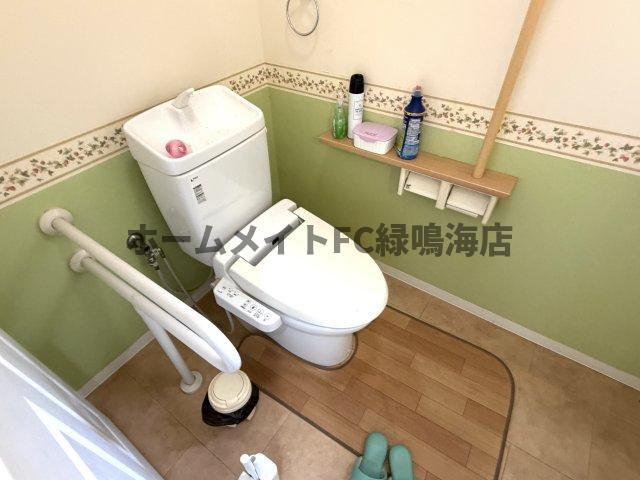 十一屋店舗のトイレ