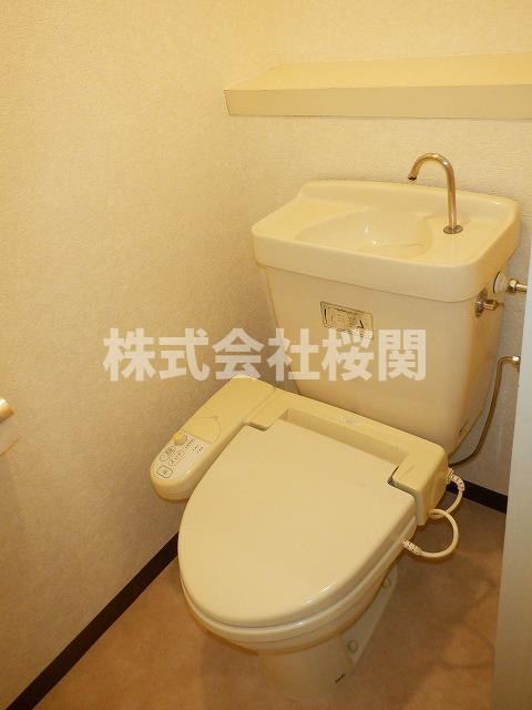 東寺尾ハイツＡ棟のトイレ