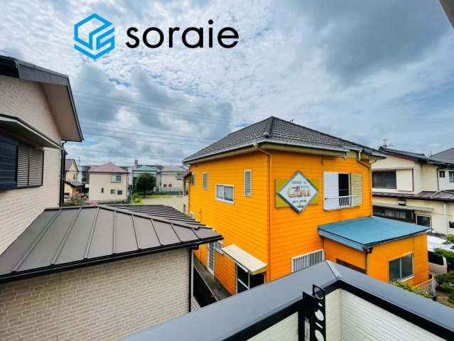 川越市砂新田1丁目　全2棟　新築戸建　ハートフルタウンの展望|8/17撮影