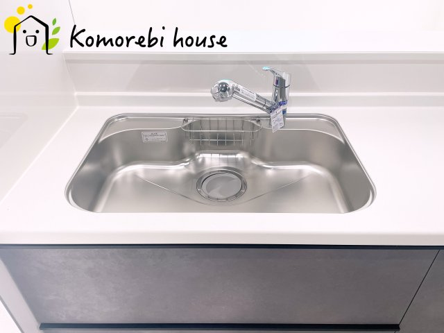 桶川市泉　5期　新築一戸建て　グラファーレ　01のキッチン|使いやすいキッチンです