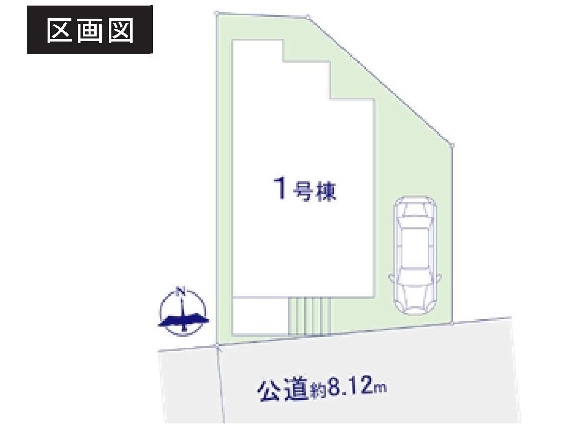 【横浜市金沢区柴町33-21新築戸建て】★仲介手数料無料★の区画図