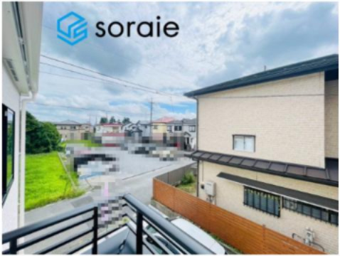 川越市砂新田1丁目　全2棟　新築戸建　ハートフルタウンの展望|8/17撮影