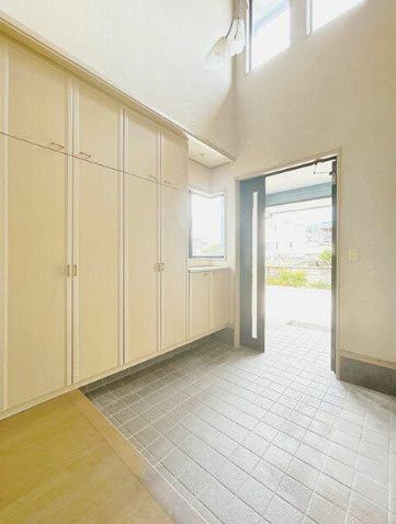 売中古戸建　富士市中里の玄関