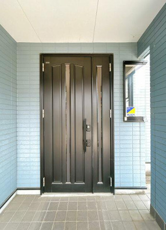 売中古戸建　富士市中里の玄関