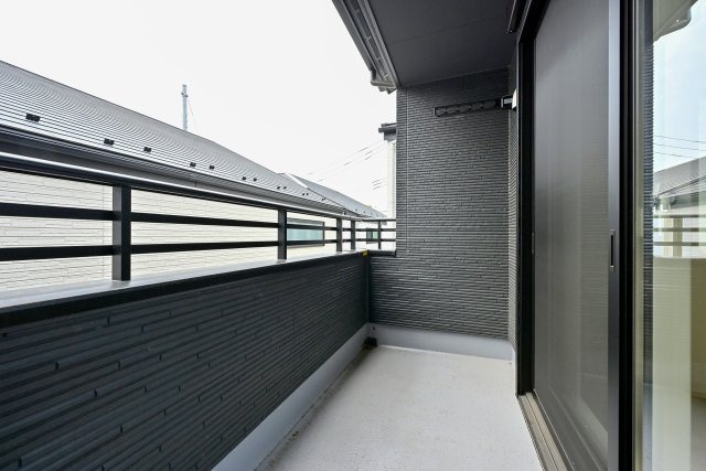 練馬区立野町　最終1棟　オール電化×ハイグレード住宅のバルコニー
