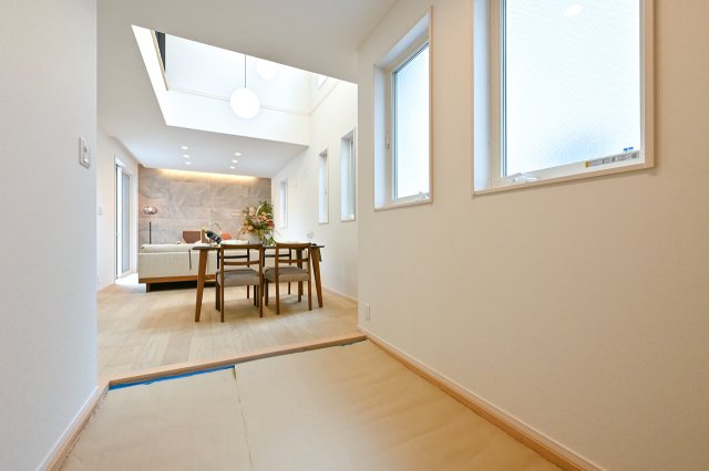 練馬区立野町　最終1棟　オール電化×ハイグレード住宅の和室|畳コーナー