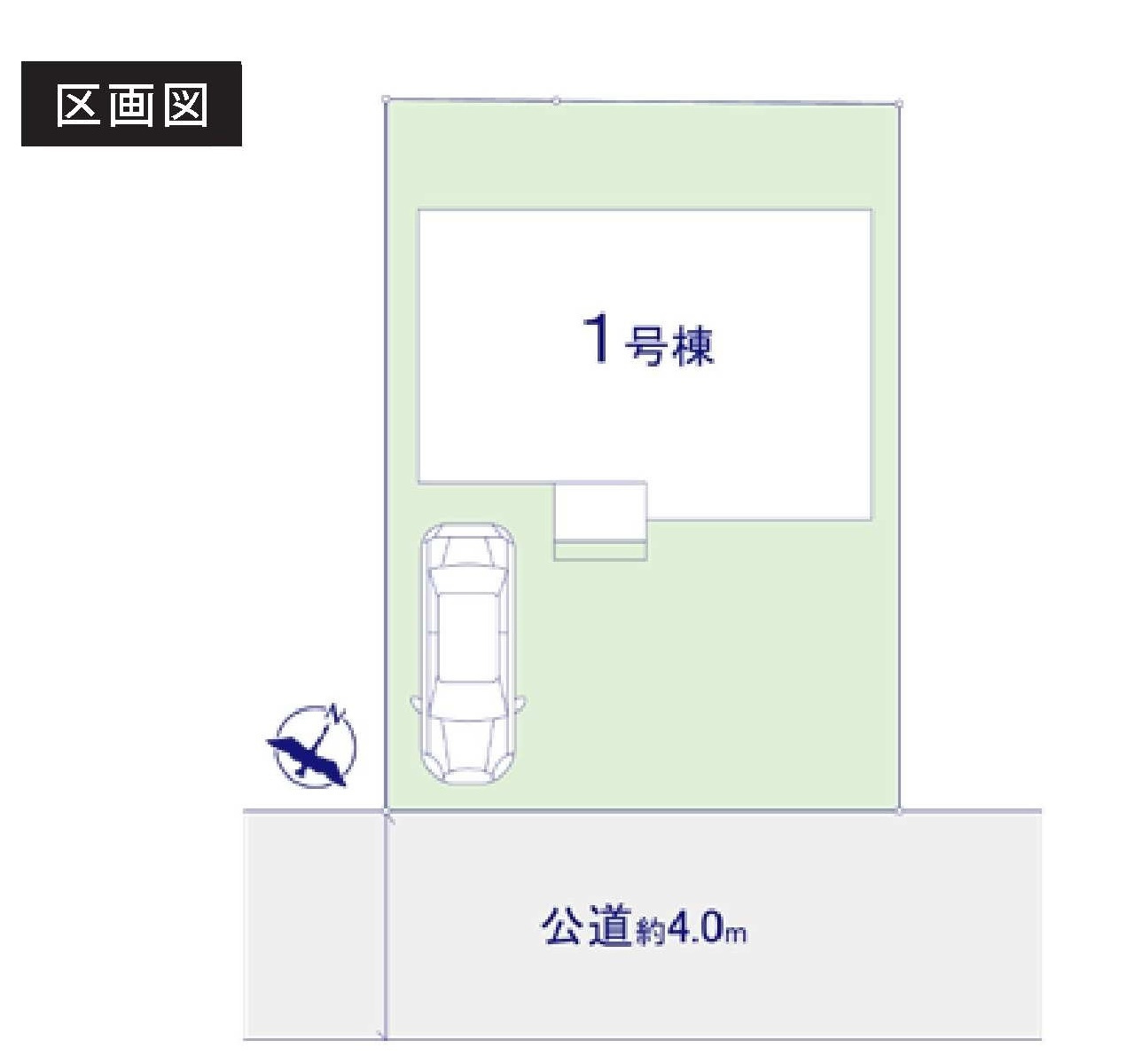 【横浜市金沢区長浜2丁目4-21新築戸建て】★仲介手数料無料★の区画図