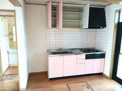 滑川町月の輪3丁目 中古戸建のキッチン