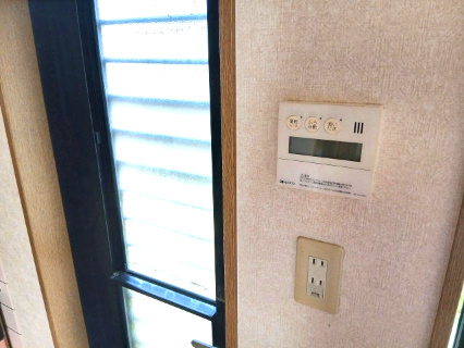 滑川町月の輪3丁目 中古戸建のキッチン|勝手口
