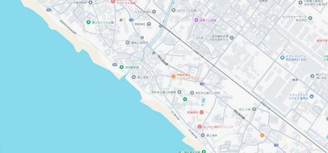 明石市藤江　新築一戸建ての地図
