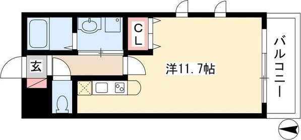プランドール荒子川公園の間取り