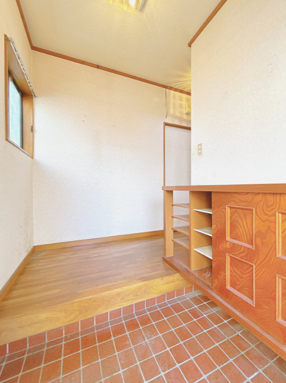 売中古戸建　富士市中里の玄関