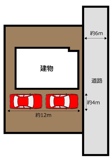 売中古戸建　富士市中里の区画図