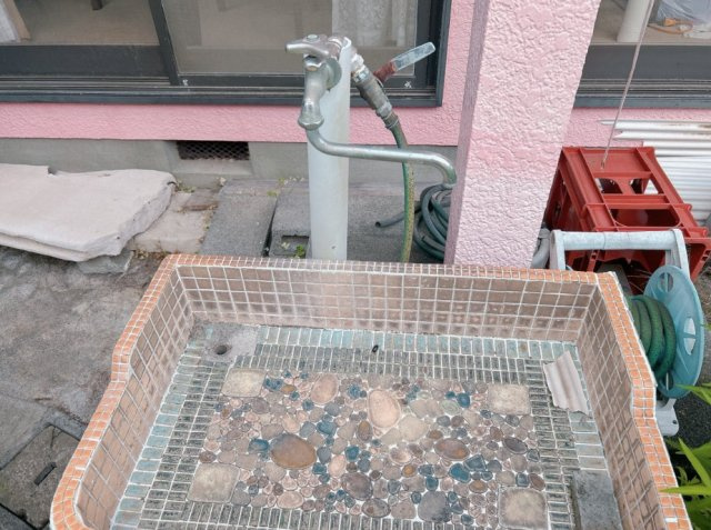 売中古戸建　富士市中里の庭