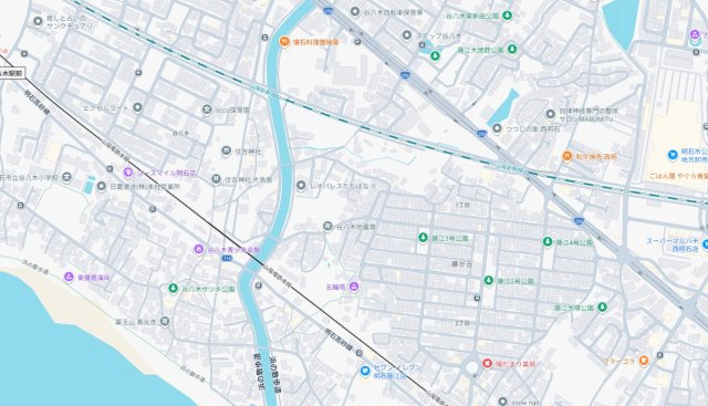 明石市藤が丘　第5期　新築一戸建ての地図