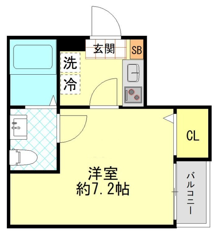 横浜市神奈川区栄町のアパート