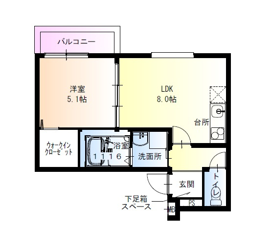フジパレス中野公園北
