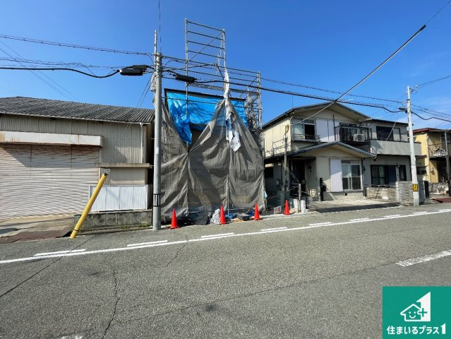 明石市藤が丘　第5期　新築一戸建ての外観|周辺は落ち着いた街並みの住宅地！子育てがしやすい住環境です！まだ未完成ですが、現地でしかわからない事もございます。是非一度ご覧ください。