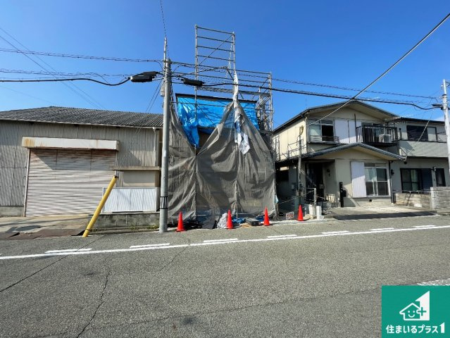 明石市藤が丘　第5期　新築一戸建ての外観|周辺は落ち着いた街並みの住宅地！子育てがしやすい住環境です！まだ未完成ですが、現地でしかわからない事もございます。是非一度ご覧ください。