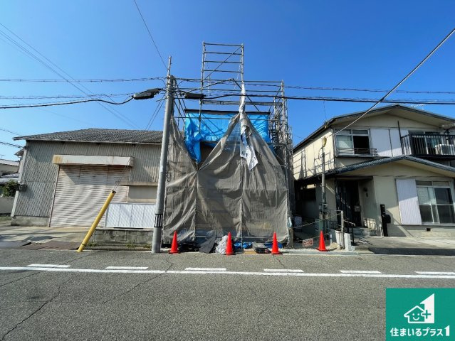 明石市藤が丘　第5期　新築一戸建ての外観|周辺は落ち着いた街並みの住宅地！子育てがしやすい住環境です！まだ未完成ですが、現地でしかわからない事もございます。是非一度ご覧ください。