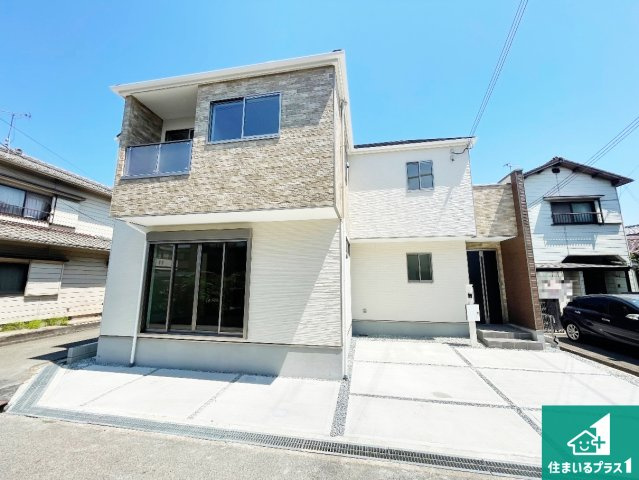 加古郡播磨町古田　第1期　新築一戸建ての外観|現在の進捗状況です！順調に作業進行中、完成が待ち遠しいです！詳細の間取り等、お気軽にお問い合わせください！