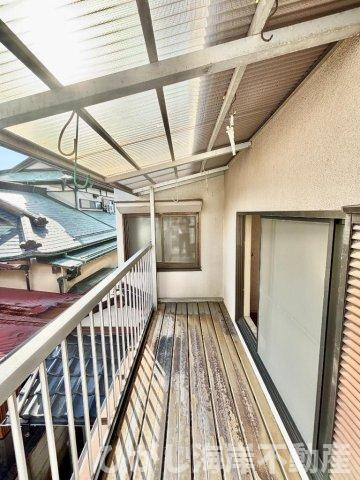 平塚市東八幡2丁目　中古戸建のバルコニー|ベランダ
