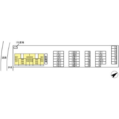 【区画図】 | (仮称)D-ROOM八代市西片町18PJ 