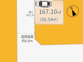 【土地図】 | 宇治市広野町寺山　売土地　建築条件無し